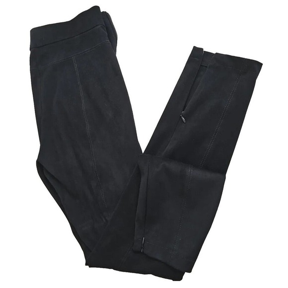 Zara Trafaluc Collection ~Woman Size M~ Black Leggings Pants Side Zipper. - Picture 1 of 12